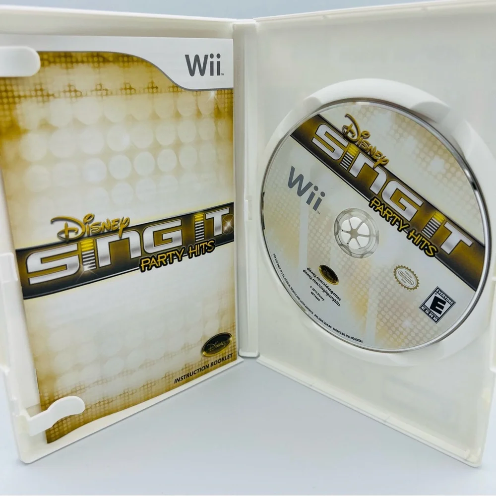 Disney Sing It: Party‎ Hits - Nintendo Wii Video Game